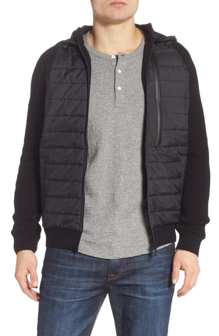 Men's Barbour B-clee Hill Hoodie - Black