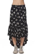 Women's Rip Curl Lakehouse Ruffle High/low Skirt - Black