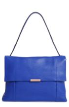 Ted Baker London Proter Leather Shoulder Bag - Blue