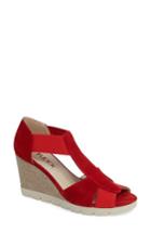 Women's The Flexx Lotto Wedge Sandal .5 M - Red