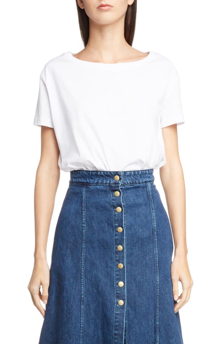 Women's Acne Studios Eldora Boxy Cotton Tee