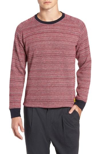 Men's Descendant Of Thieves Inside Out Sweater - Red