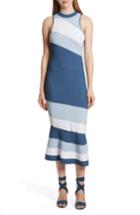 Women's Jonathan Simkhai Linked Asymmetrical Dress - Blue