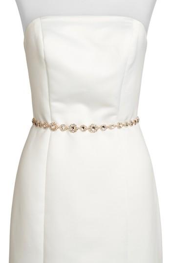 Women's Kate Spade New York Crystal Bridal Belt - Gold