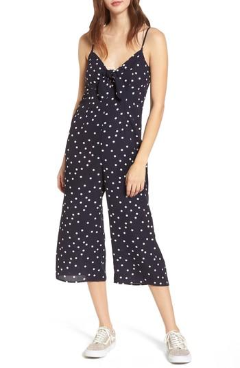 Women's One Clothing Culotte Jumpsuit - Blue