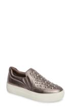 Women's Jslides Atom Slip-on Platform Sneaker M - Grey
