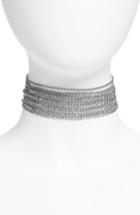 Women's Topshop Multi-row Chain Choker