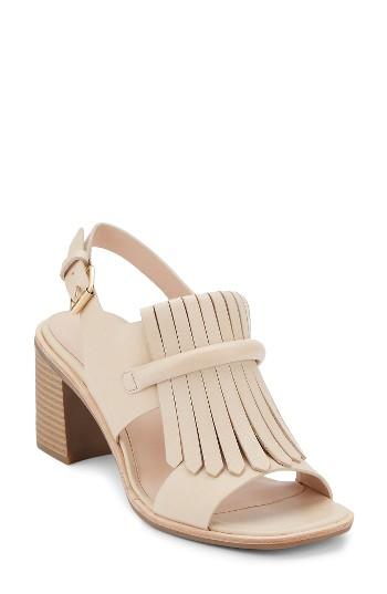Women's G.h. Bass & Co. Reagan Kiltie Fringe Sandal M - Beige