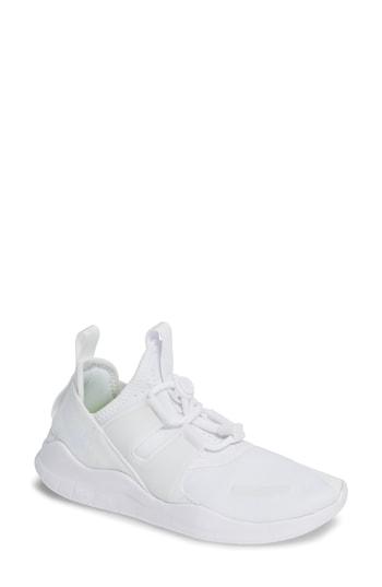 Women's Nike Free Rn Commuter 2018 Running Shoe .5 M - White