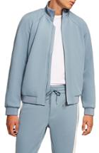 Men's Topman Track Jacket, Size - Blue