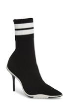 Women's Jeffrey Campbell Goal Sock Sneaker Bootie M - Black