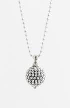 Women's Lagos Sterling Silver Ball Long Pendant Necklace