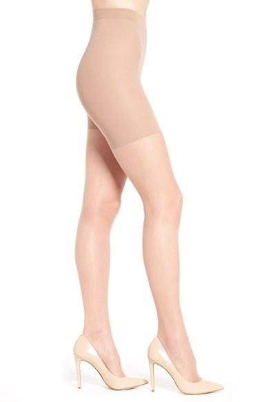 Women's Spanx Luxe Leg Pantyhose, Size C - Beige
