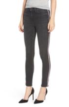 Women's Hudson Jeans Barbara Track Stripe Ankle Skinny Jeans - Black