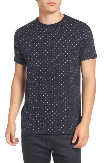 Men's French Connection Spot Crewneck T-shirt - Blue