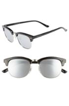 Men's Prive Revaux The Chairman 52mm Polarized Browline Sunglasses - Grey
