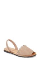 Women's Solillas Whipstitched Flat Sandal Us / 37eu - Grey