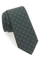 Men's Gucci Gg Brit Jacquard Tie, Size - Green