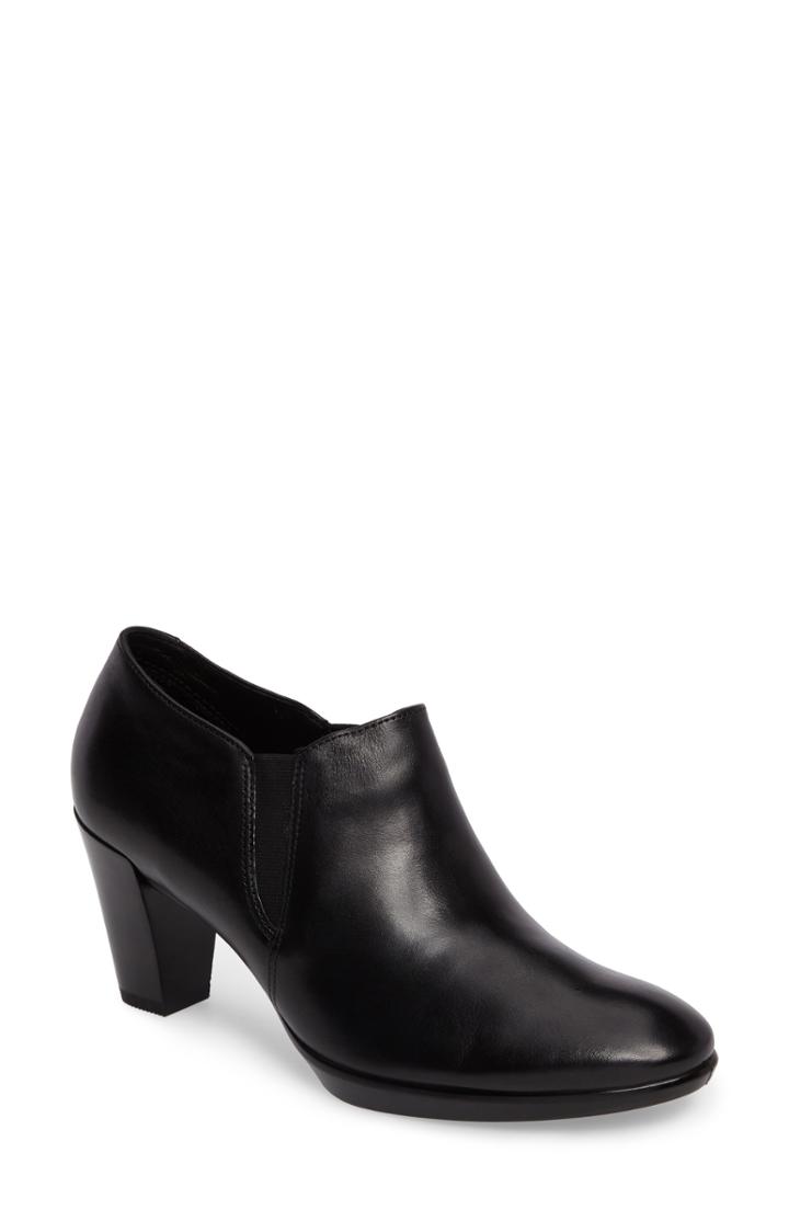 Women's Ecco Shape 55 Plateau Stack Bootie -9.5us / 40eu - Black