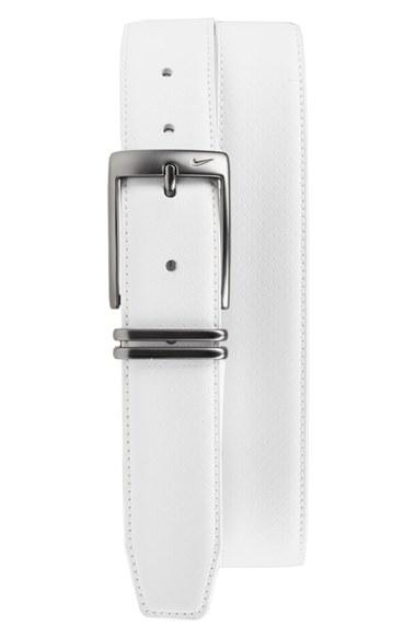 Men's Nike Perforated Leather Belt