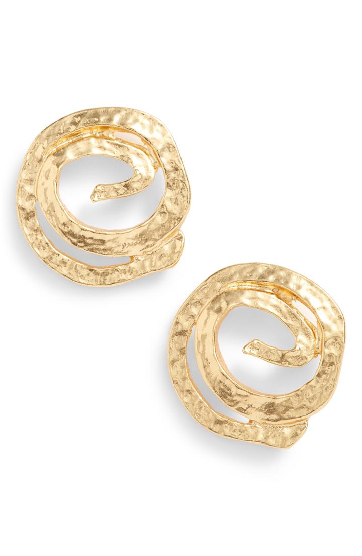 Women's Karine Sultan Circular Statement Earrings