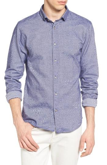 Men's Scotch & Soda Textured Woven Shirt