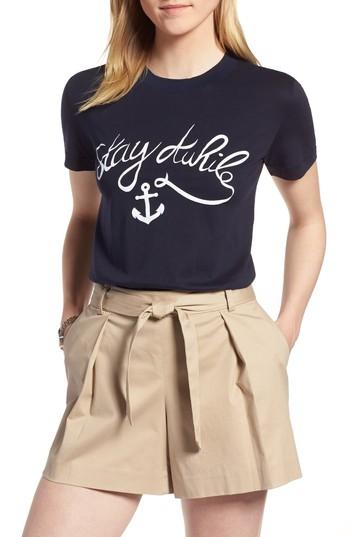 Women's 1901 Nautical Graphic Tee - Blue