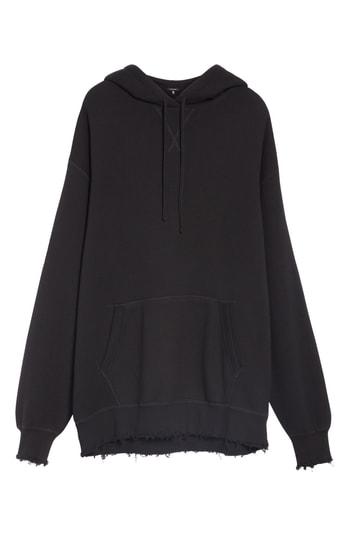 Women's R13 Vintage Hoodie - Black