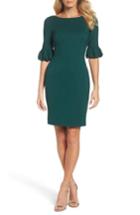 Women's Adrianna Papell Bishop Sleeve Sheath Dress