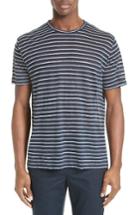 Men's Atm Anthony Thomas Melillo Stripe Linen Jersey T-shirt