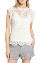 Women's Velvet By Graham & Spencer Crochet Lace Blouse