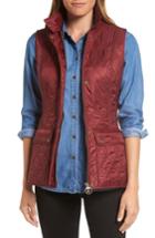 Women's Barbour Wray Water Resistant Quilted Gilet Us / 10 Uk - Red