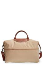 Longchamp Le Pliage 21-inch Expandable Travel Bag - Beige