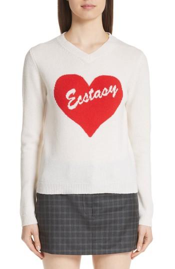 Women's Ashley Williams Ecstasy Wool Sweater - White