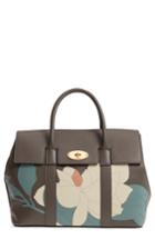 Mulberry Bayswater Magnolia Leather Satchel - Grey