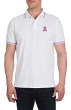 Men's Psycho Bunny Neon Bunny Polo (m) - White