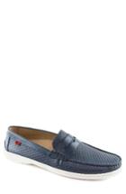 Men's Marc Joseph New York Atlantic Penny Loafer M - Blue