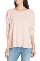 Women's Eileen Fisher Boxy Cashmere Sweater, Size - Pink