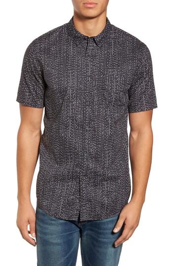 Men's Billabong Sundays Sport Shirt, Size - Black