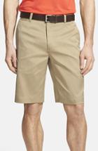 Men's Nike Flat Front Golf Shorts - Brown