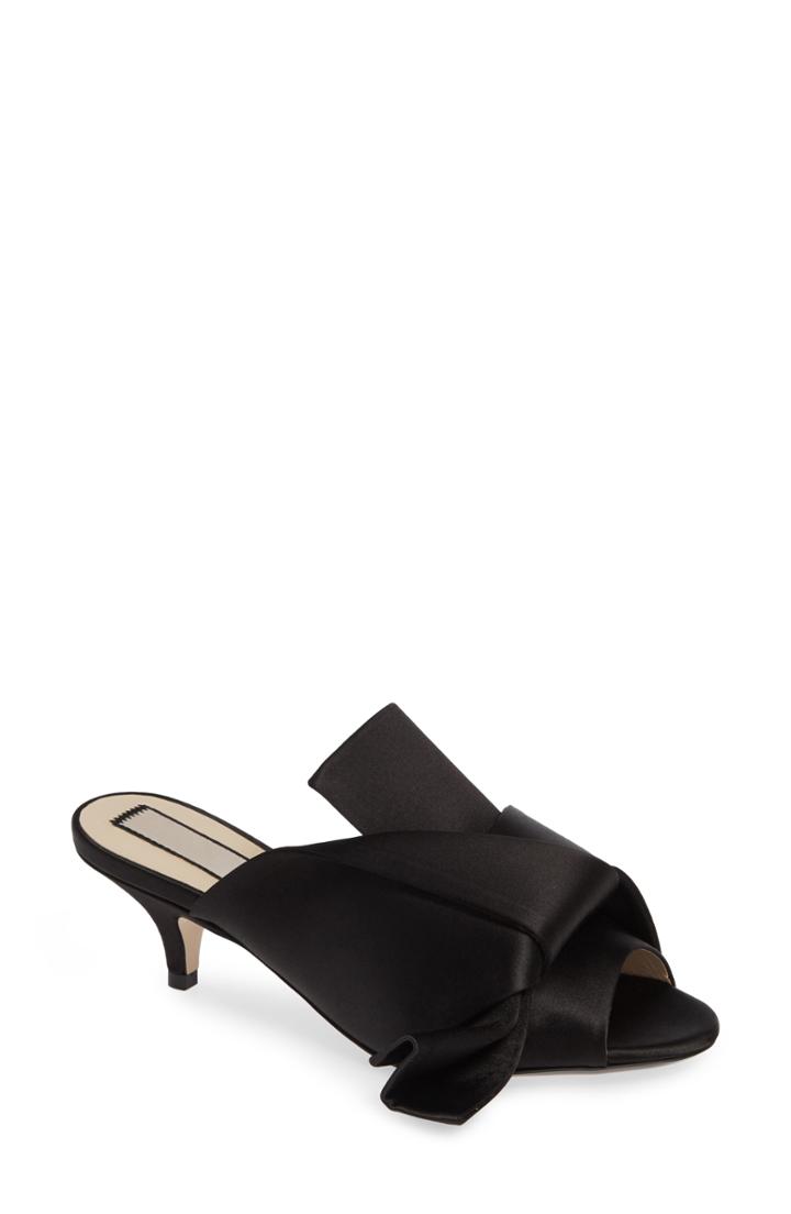 Women's N?21 Bow Slide Sandal Us / 36eu - Black