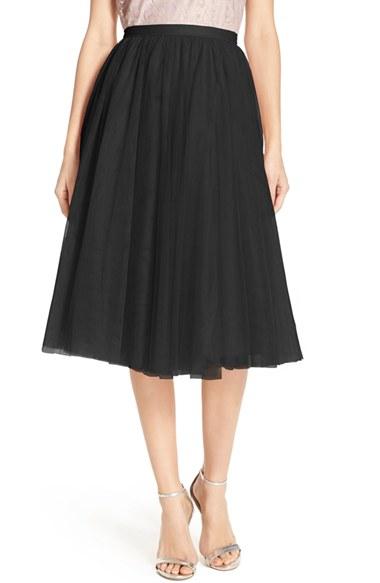 Women's Jenny Yoo 'lucy' Tulle Skirt - Black