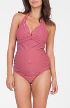 Women's Seraphine 'lila' Two-piece Tankini Maternity Swimsuit