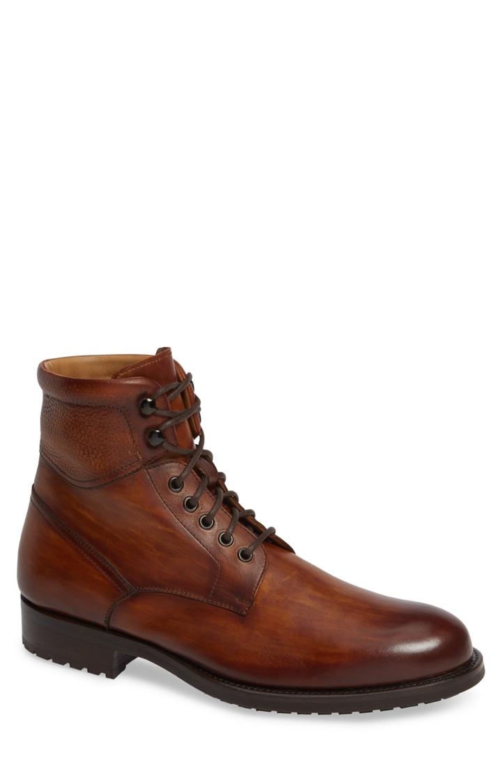 Men's Magnanni Patton Plain Toe Boot