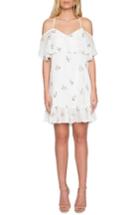 Women's Willow & Clay Embroidered Off The Shoulder Dress - Ivory