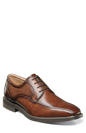 Men's Florsheim 'heights' Bike Toe Derby Eee - Brown