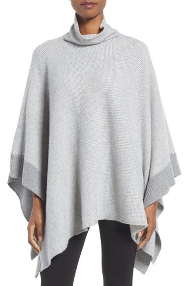 Women's Eileen Fisher Cashmere & Lambswool Poncho