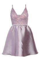 Women's Love, Nickie Lew Lace & Taffeta Party Dress - Pink