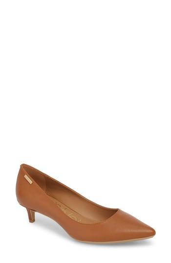 Women's Calvin Klein Gabrianna Pump M - Brown