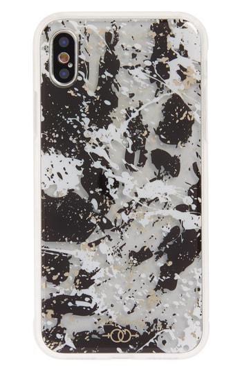 Zero Gravity Pollock Iphone X Case - Black